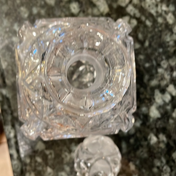 Vintage Bohemian Cut Crystal Decanter for Your Home Bar Collection - Picture 7 of 10
